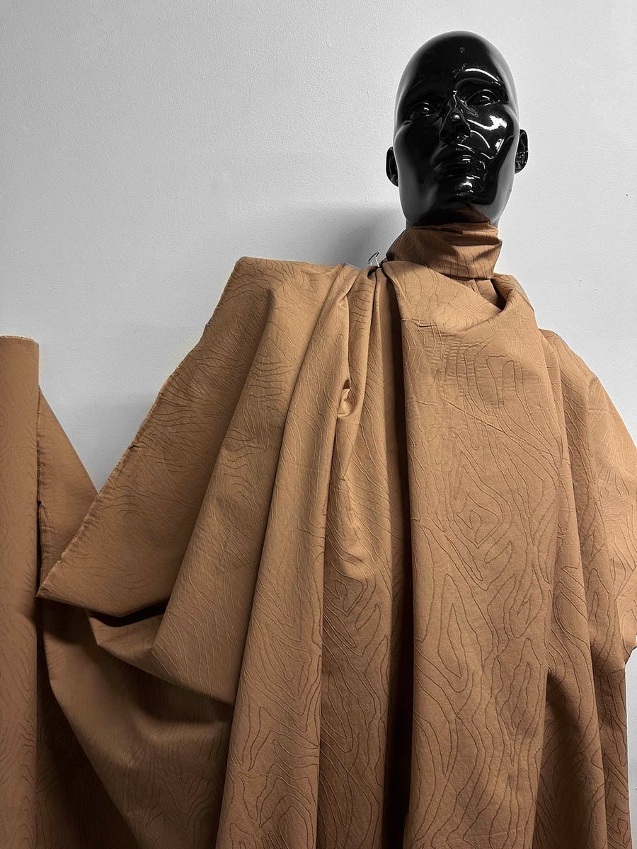 Luxury Italain Jacquard Wood Grain - L'Etoffe Fabrics LLC