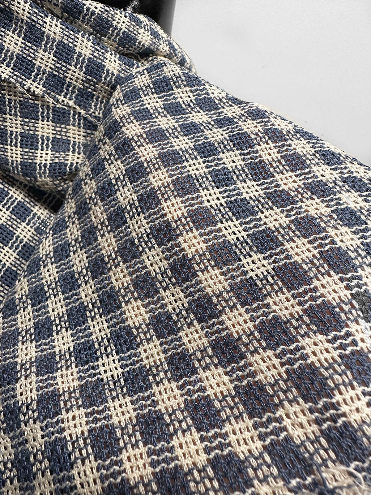 Luxury Italian Linen Cotton Extra Woven Mesh - L'Etoffe Fabrics LLC