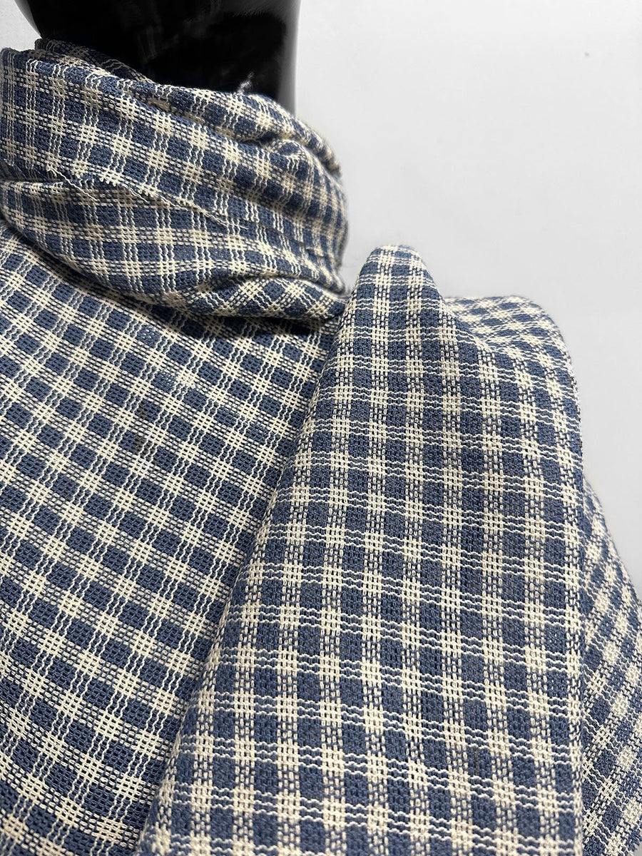 Luxury Italian Linen Cotton Extra Woven Mesh - L'Etoffe Fabrics LLC