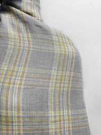 Luxury Italian Linen Plaid Soft Palette - L'Etoffe Fabrics LLC