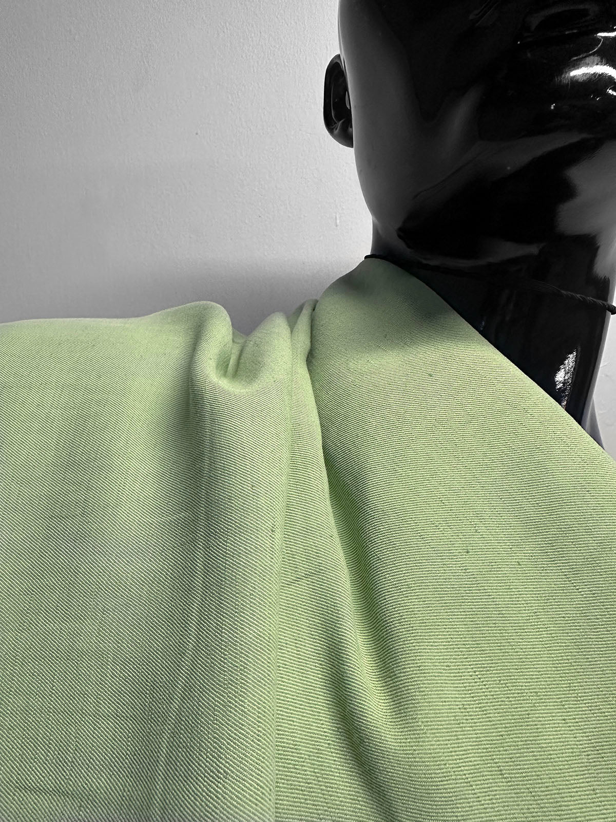 Luxury Italian Summer Twill in Matcha - L'Etoffe Fabrics LLC