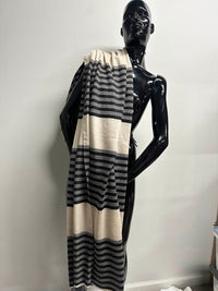 Luxury Linen Knit Stripe Remnant - L'Etoffe Fabrics LLC