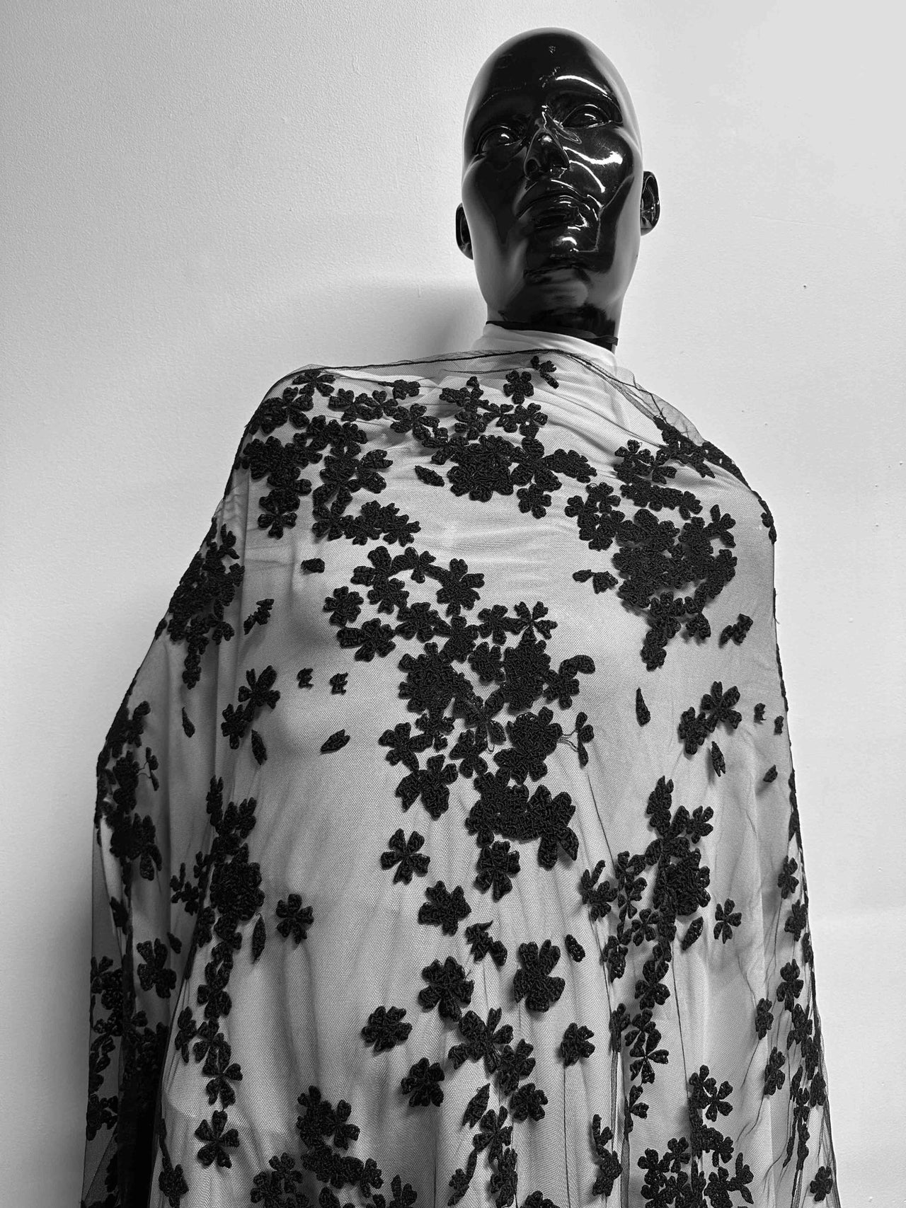 Maher Khroder Embroidered Soft Tulle - L'Etoffe Fabrics LLC