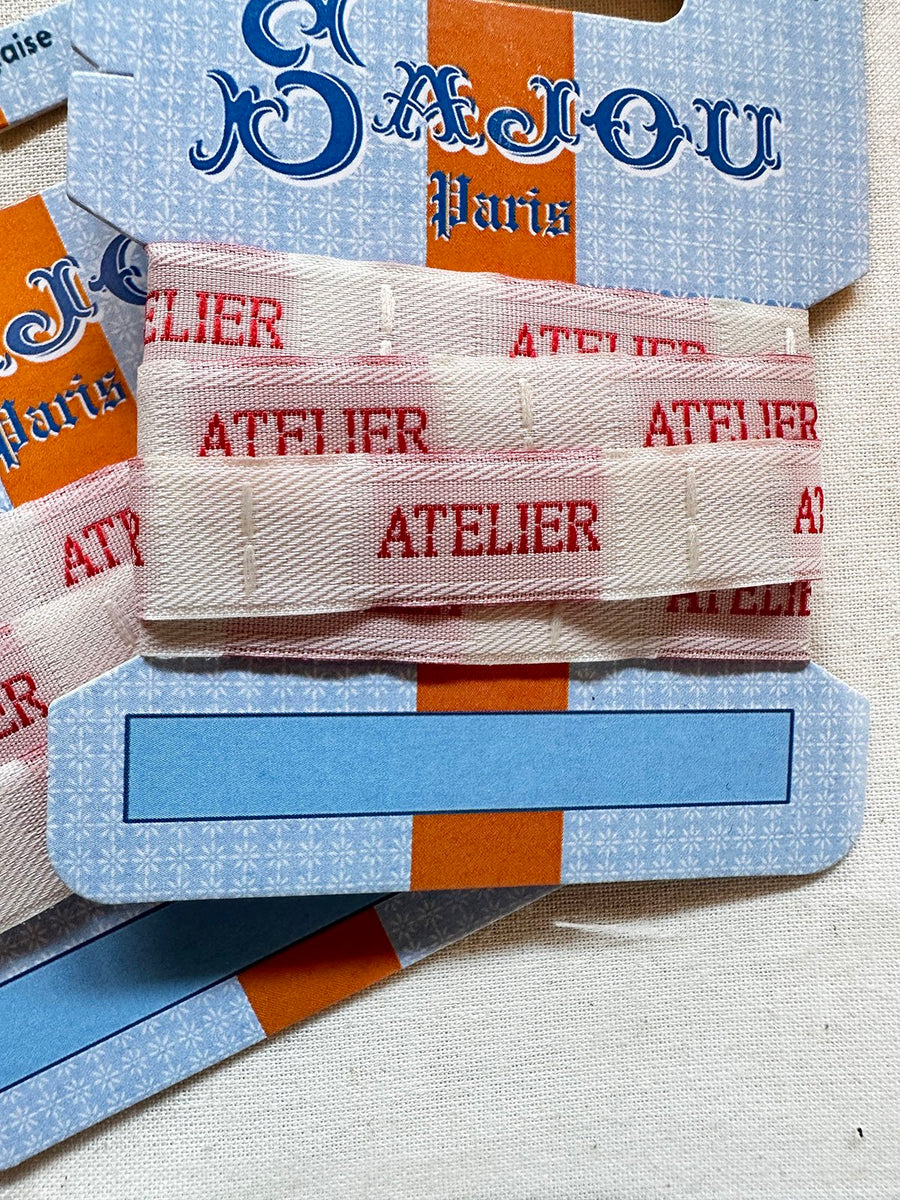 Maison Sajou Ribbon Labels Atelier - L'Etoffe Fabrics LLC