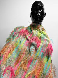 Malhia Kent Haute Couture Fringed Jacquard - L'Etoffe Fabrics LLC
