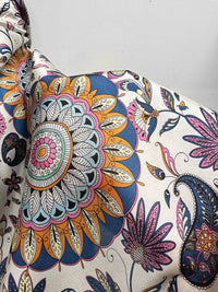 Medallion Silk Print - L'Etoffe Fabrics LLC