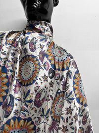 Medallion Silk Print - L'Etoffe Fabrics LLC