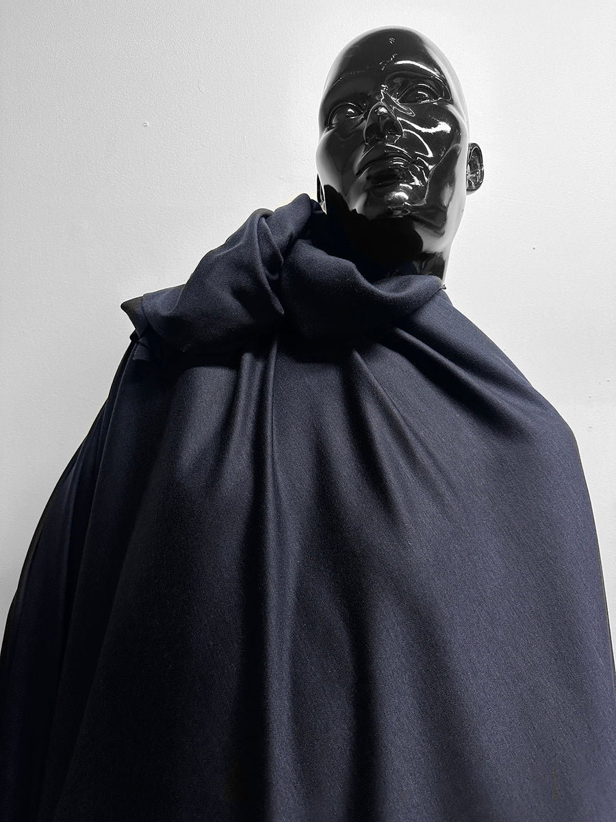 Midnight Feels Like Cashmere Wool Interlock Jersey - 6 - L'Etoffe Fabrics LLC