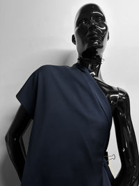 Midnight Silk Double Georgette - L'Etoffe Fabrics LLC