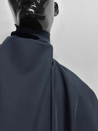 Navy Soft Silk Broadcloth - L'Etoffe Fabrics LLC
