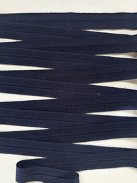 Navy Wool Petersham Binder - L'Etoffe Fabrics LLC