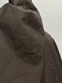 New Color! Luxury Italian Jacquard Wood Grain - French Clay - L'Etoffe Fabrics LLC