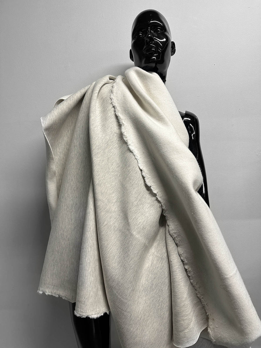 Oatmeal Heather 23 Oz Heavy Soft Cotton Sweatshirt Fleece - L'Etoffe Fabrics LLC