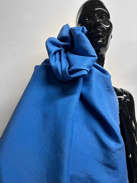 Ocean Sandwashed Linen Weave - L'Etoffe Fabrics LLC