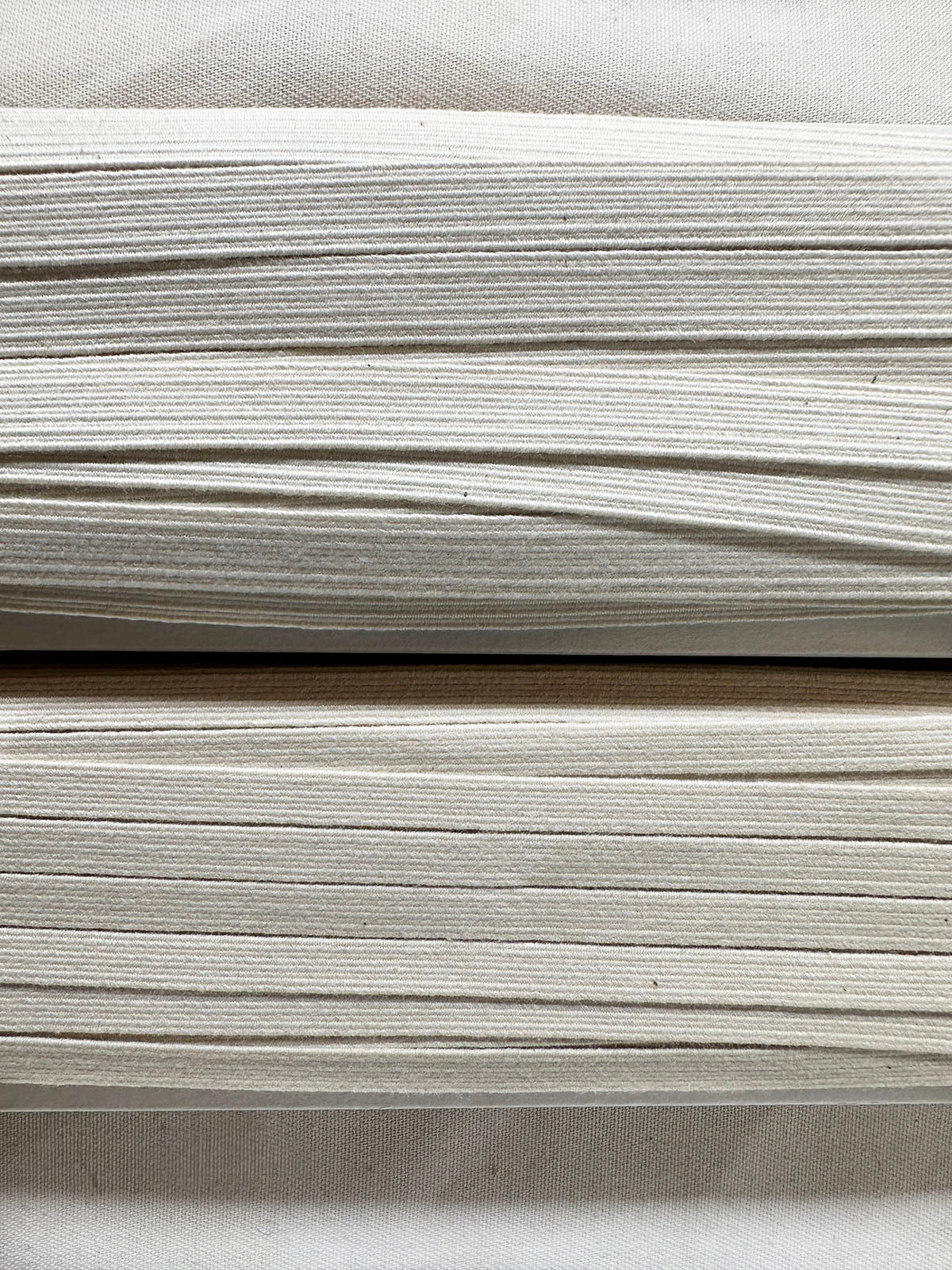 Organic Cotton Natural Rubber Elastic Japan - L'Etoffe Fabrics LLC