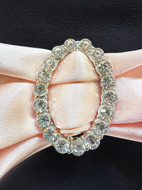 Oval Rhinestone Belt Sash - L'Etoffe Fabrics LLC