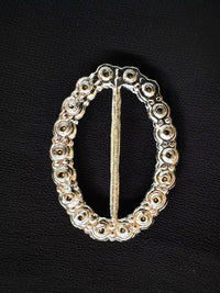 Oval Rhinestone Belt Sash - L'Etoffe Fabrics LLC