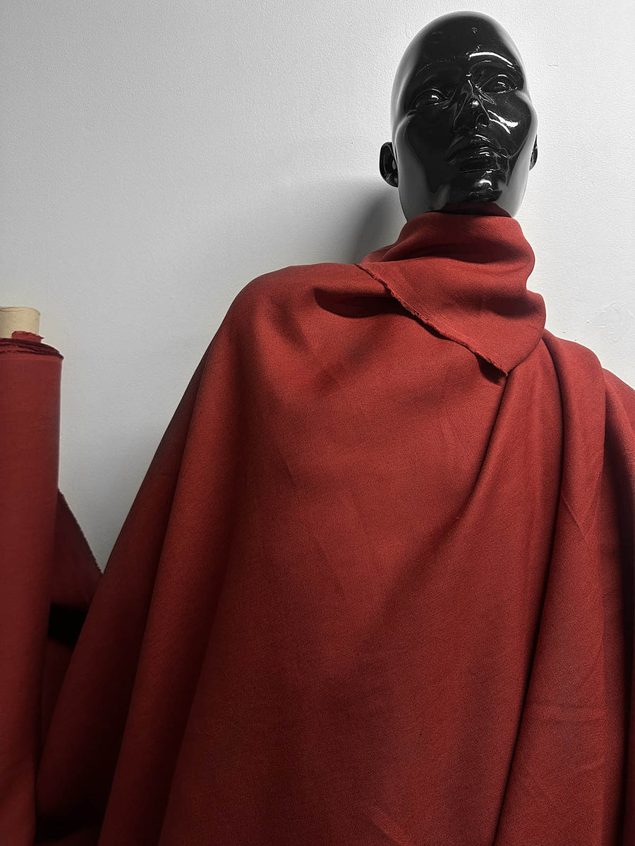 Oxblood Linen Pant Weight - L'Etoffe Fabrics LLC