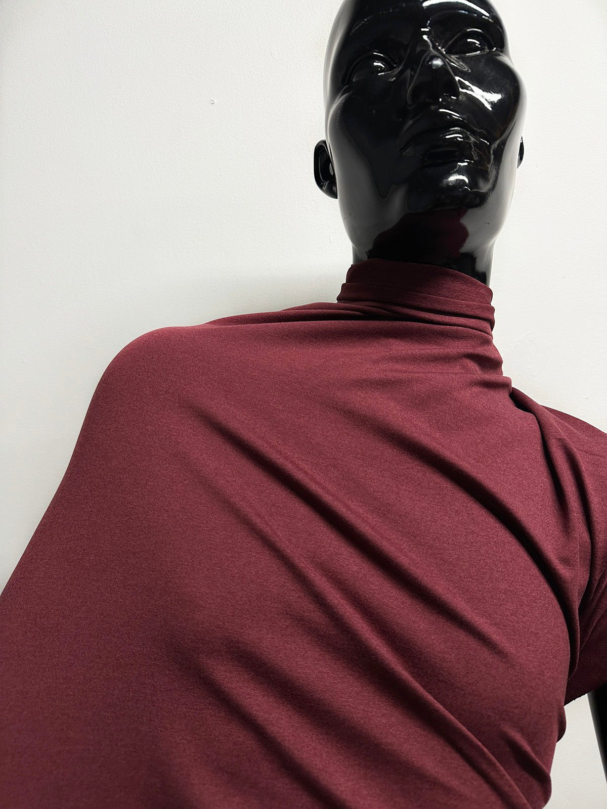 Oxblood Spacedye 4 Way Spandex - L'Etoffe Fabrics LLC