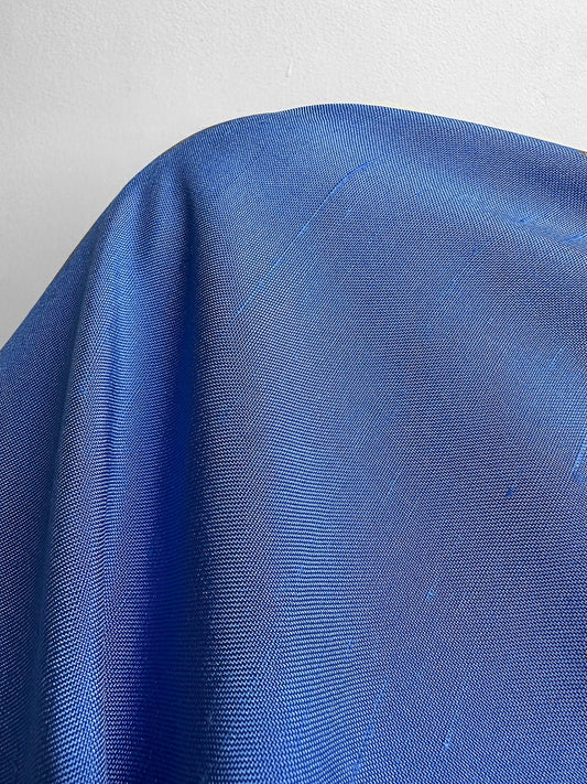 Perwinkle Silk Linen Weave Remnant - L'Etoffe Fabrics LLC