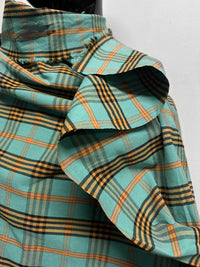 Plaid Summer Trench Double Faced - L'Etoffe Fabrics LLC