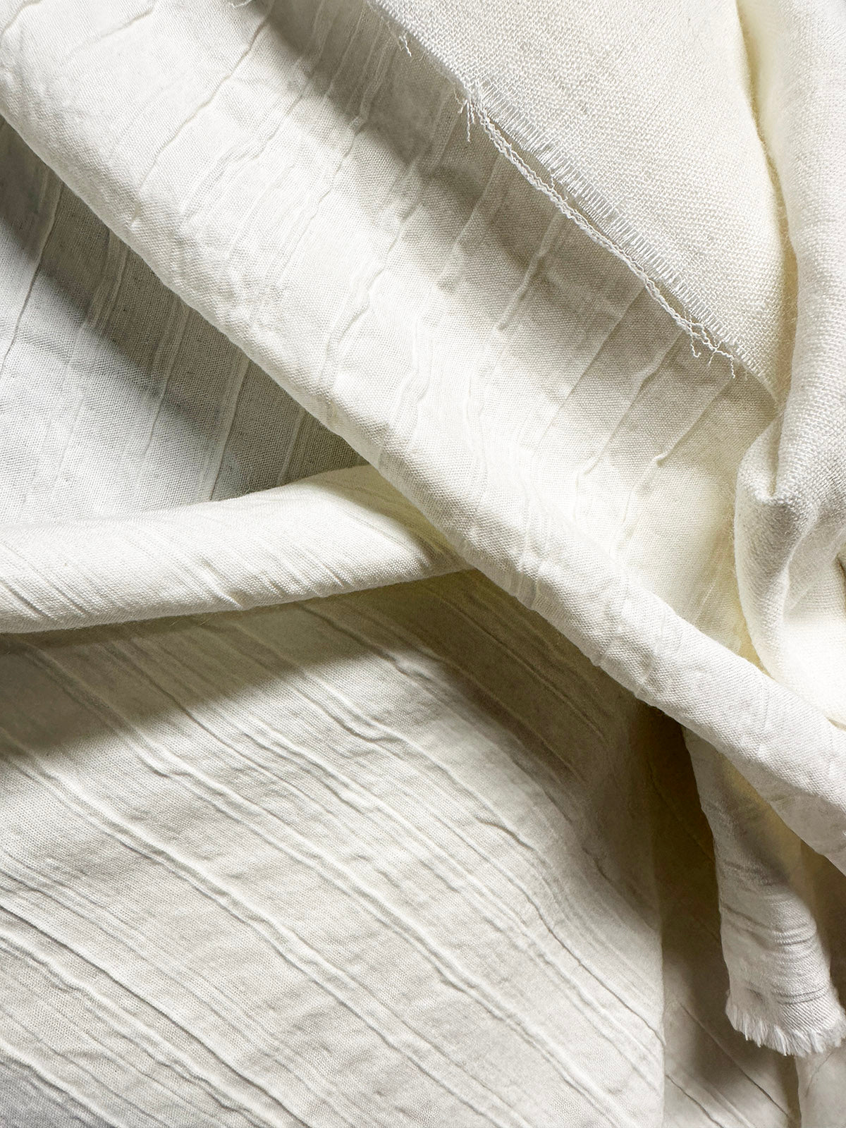 Pleated Double Gauze Cotton - L'Etoffe Fabrics LLC