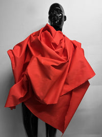 Poppy Red Red Twill Chino Weight - L'Etoffe Fabrics LLC