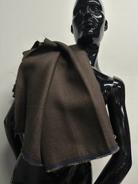 Premium Chocolate Brown Linen Suiting - L'Etoffe Fabrics LLC