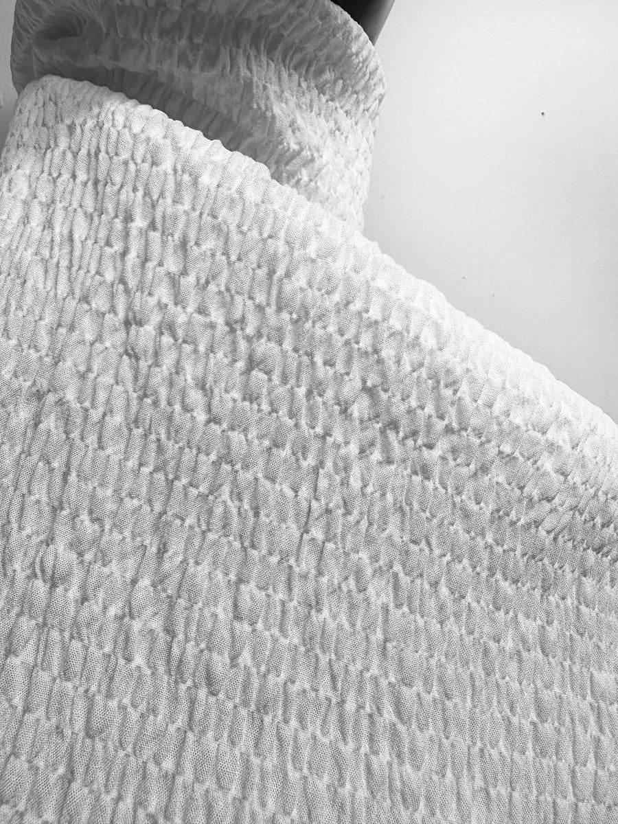 Puckered Rayon Challis - L'Etoffe Fabrics LLC