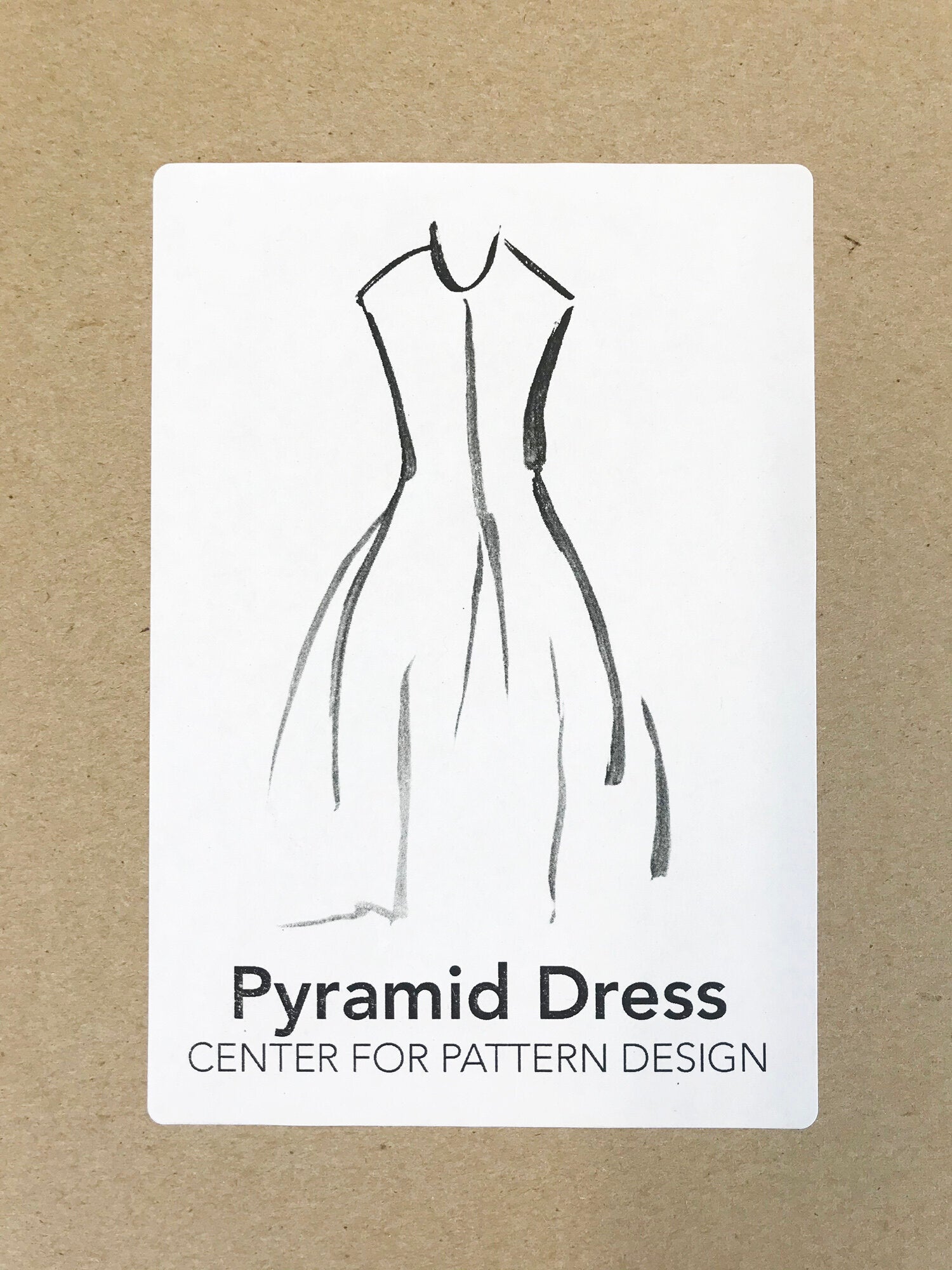 Pyramid Dress Pattern - L'Etoffe Fabrics LLC