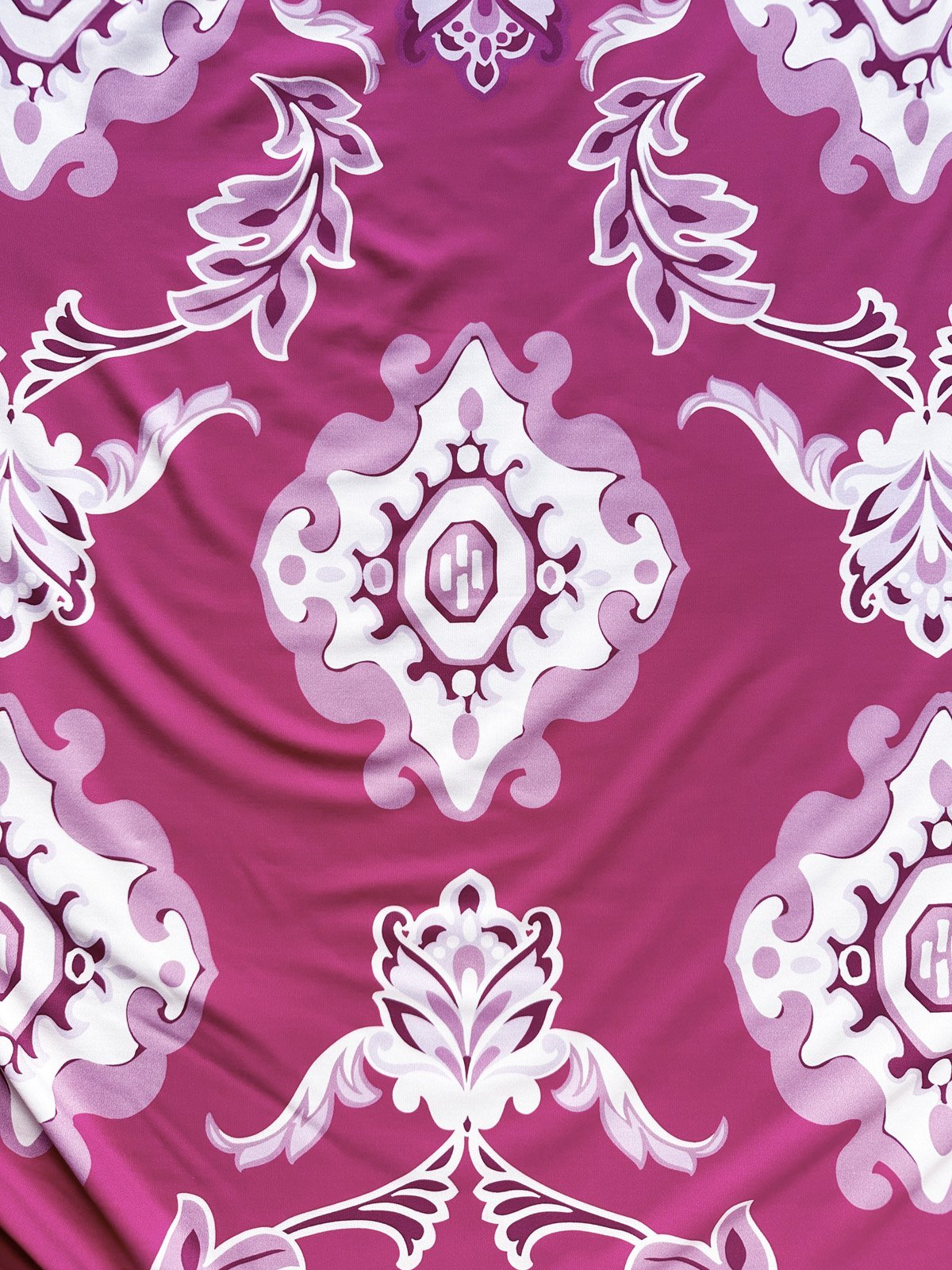 Ratti Print Pink ITY Jersey - L'Etoffe Fabrics LLC