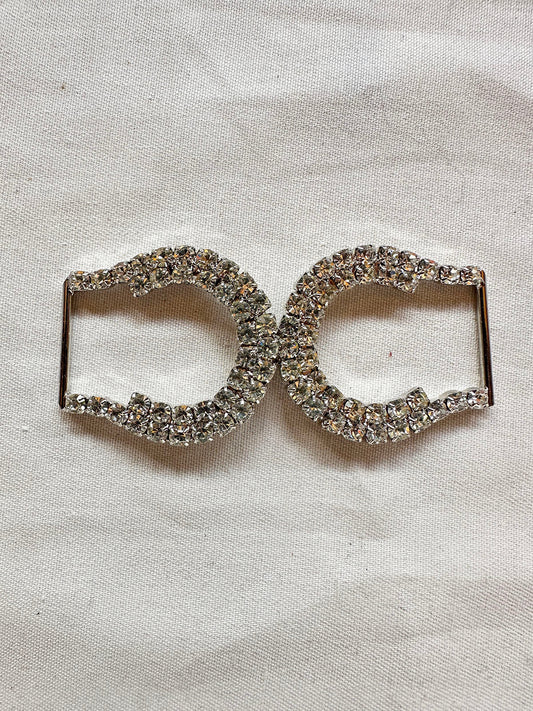 Rhinestone Hook Buckle - L'Etoffe Fabrics LLC