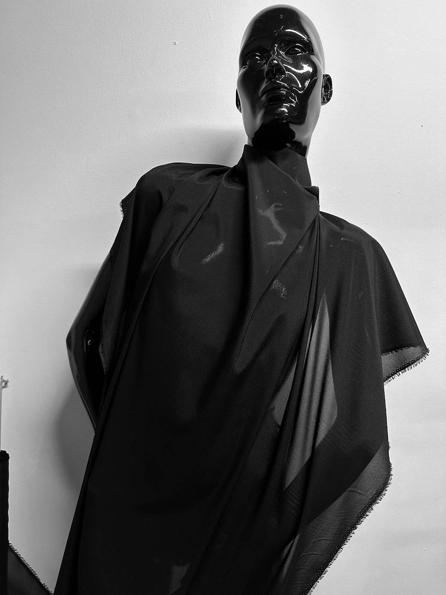 Semi Sheer Stretch Crepe - L'Etoffe Fabrics LLC