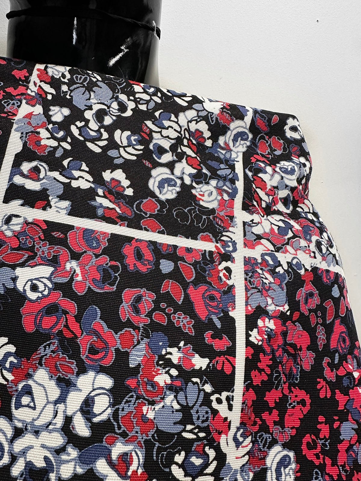 Silk Cotton Windowpane Faille - L'Etoffe Fabrics LLC