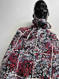 Silk Cotton Windowpane Faille - L'Etoffe Fabrics LLC