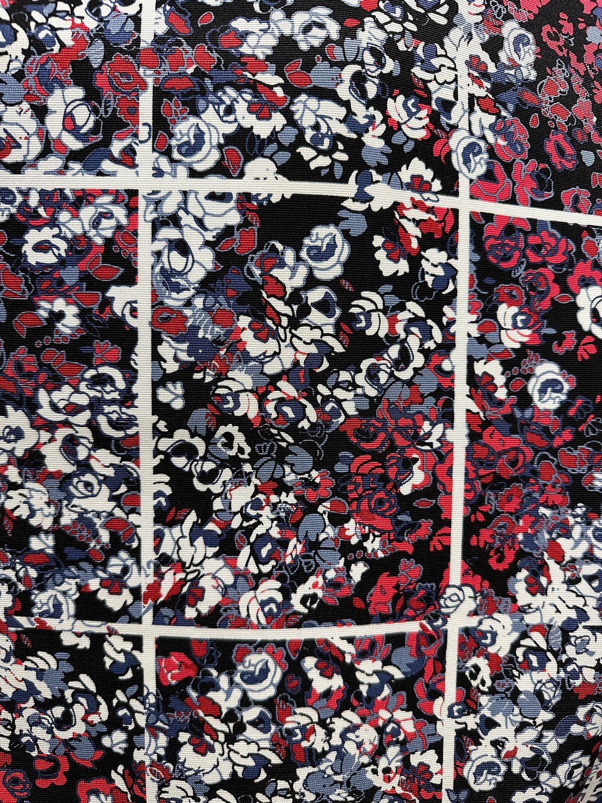 Silk Cotton Windowpane Faille - L'Etoffe Fabrics LLC