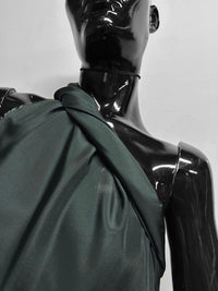 Silk Habotai Hunter Green - L'Etoffe Fabrics LLC