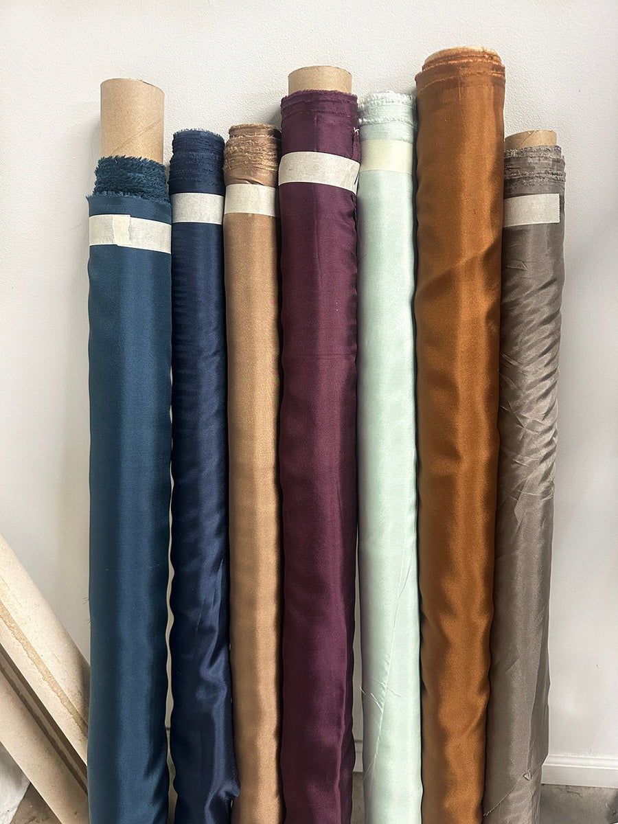 Silk Habotai Small Rolls Per Color By The Yard - L'Etoffe Fabrics LLC
