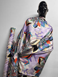 Silk Mammouth Sunflower Print - L'Etoffe Fabrics LLC
