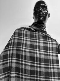 Soft Boiled Wool Flannel Plaid - L'Etoffe Fabrics LLC