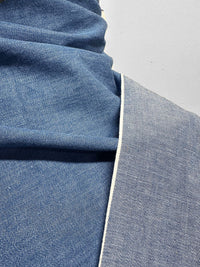 Soft Draping Selvedge Chambray Shirting - L'Etoffe Fabrics LLC