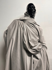 Soft Two Tone Gray Corduroy - L'Etoffe Fabrics LLC