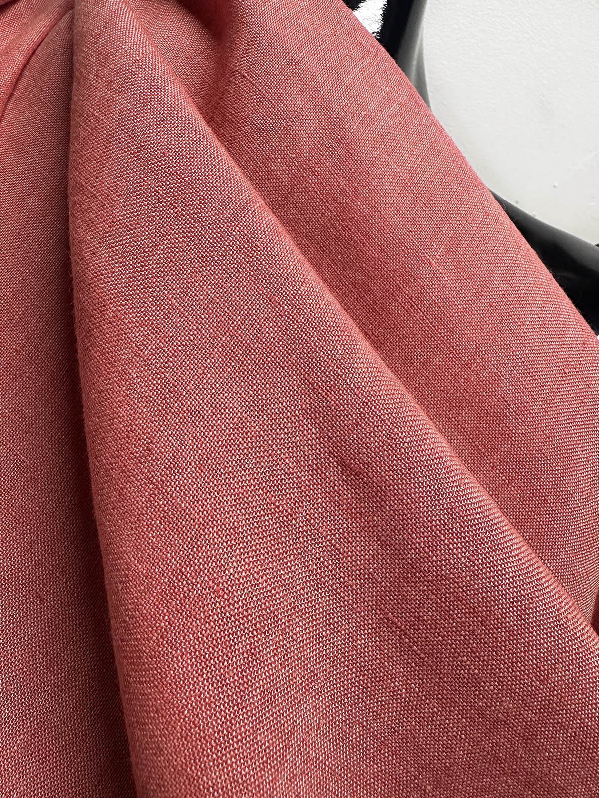 Sunkissed Luxury Italian Linen in Pink - L'Etoffe Fabrics LLC