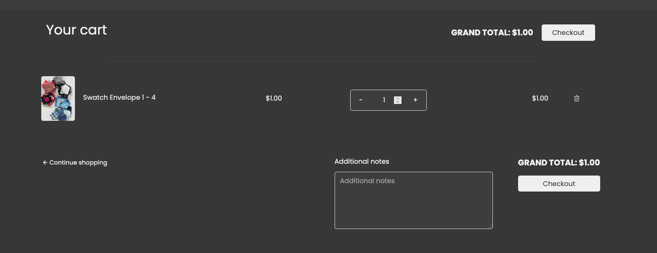 Swatch Envelope 1 - 4 - L'Etoffe Fabrics LLC