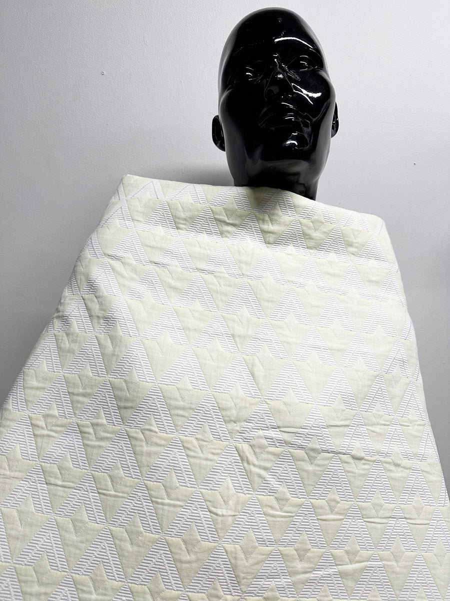 Swiss Cotton Matelassé - L'Etoffe Fabrics LLC