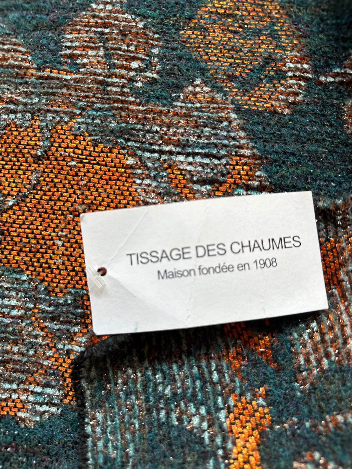 Tissages Des Chaumes Couture Wool Jacquard Coating - L'Etoffe Fabrics LLC