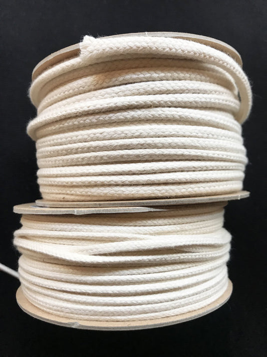 Unbleached Certified Organic Cotton Cord - L'Etoffe Fabrics LLC