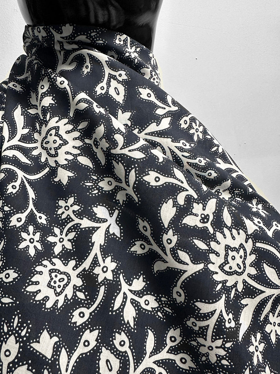 V Westwood Cotton Voile Print - L'Etoffe Fabrics LLC