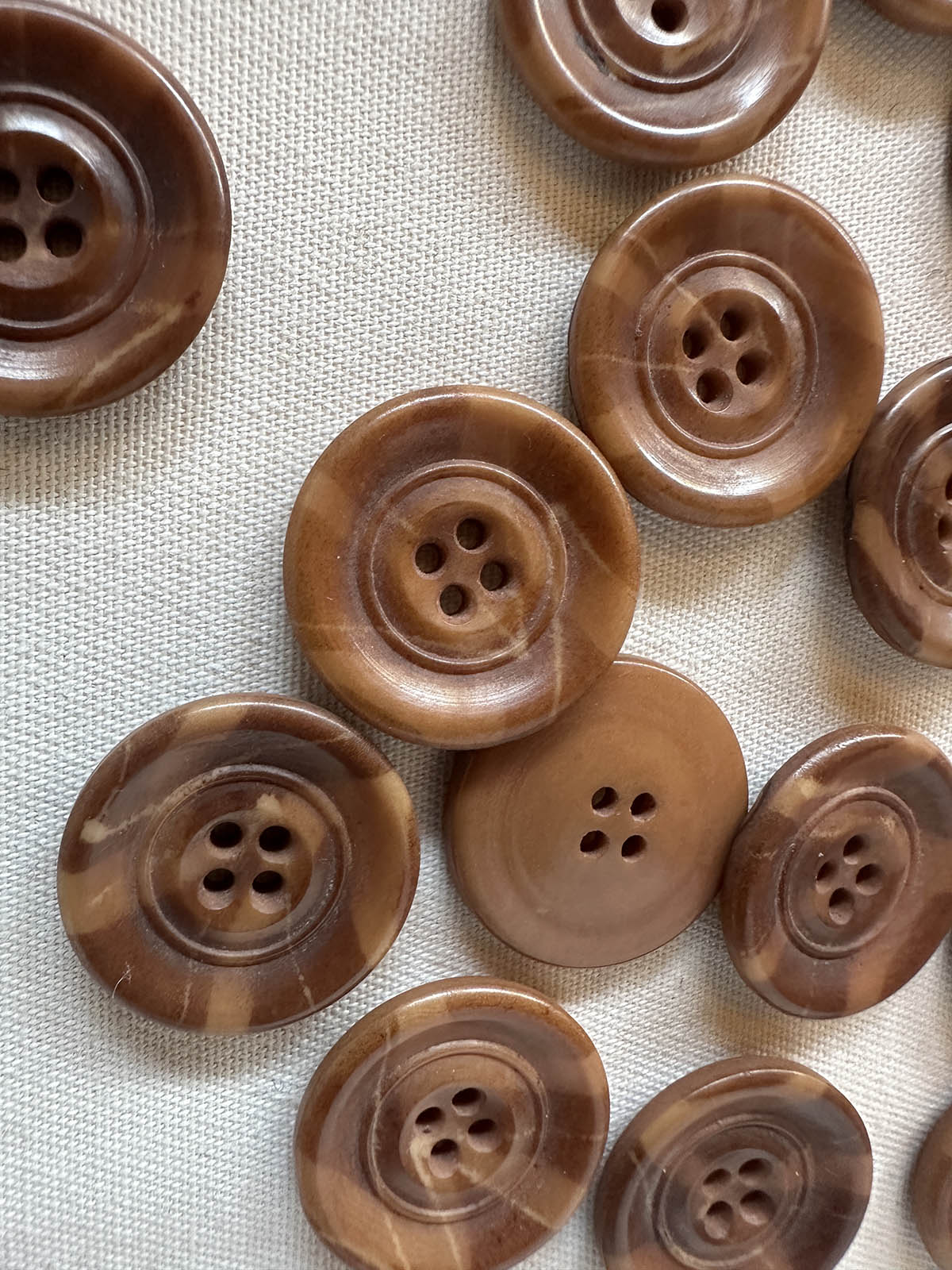 Vintage 1920's Italian Corozo Buttons - 106 – L'Etoffe Fabrics LLC