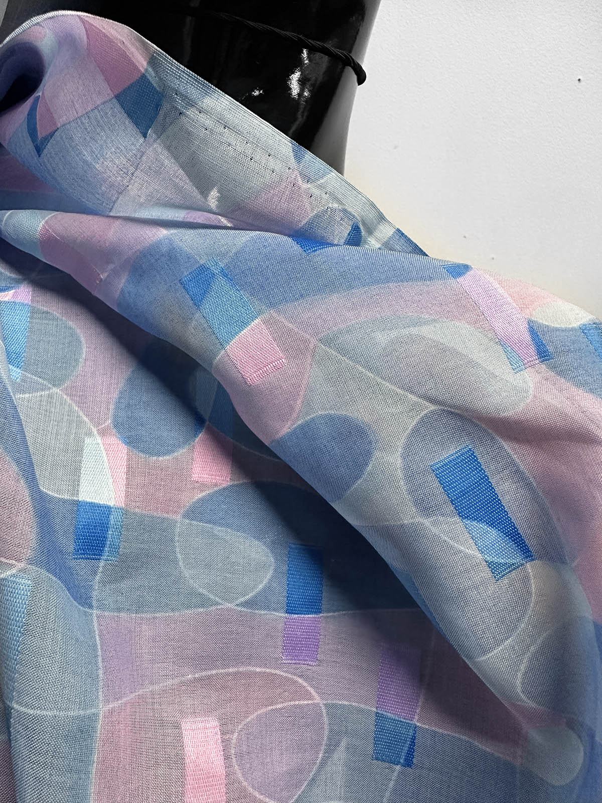 Vintage Abstract Cotton Voile - L'Etoffe Fabrics LLC